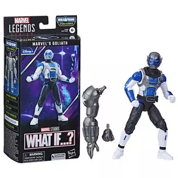 Hasbro MARVEL Marvel Legends Series Какая коллекция? Размер 6 дюймов, подходит для детей от 4 лет и старше F6540 Подлинный продукт Голиаф, если...? (15 см)