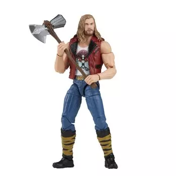 Hasbro MARVEL Marvel Legends Series Love and Thunder Ravager Thor F1408 подлинная фигурка размером 6 дюймов аксессуар 1 часть детали включены Тор (15