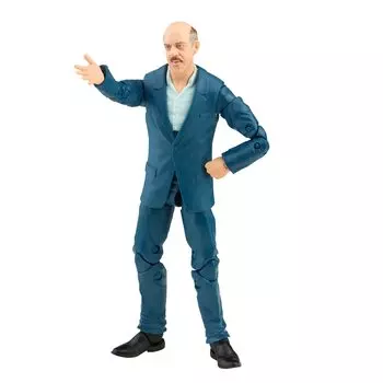 Hasbro MARVEL Marvel Legends Series Movie No Way Jonah Jameson Фигурка F3021 Оригинальные детали в комплекте Spider-Man Home J. 6-дюймовая фигурка-конструктор синий