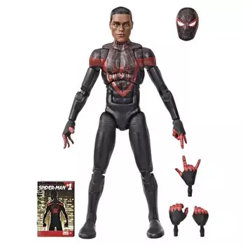 Hasbro MARVEL Marvel Legends Series Ultimate Miles Comic Replica коллекционная фигурка 15 см размер персонажа комикс G1591 аутентичный продукт