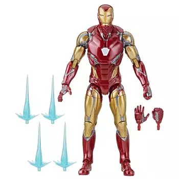 Hasbro MARVEL Marvel Legends Series Железный человек Марк Коллекция Фигурка F9126 Подлинный продукт LXXXV, Мстители: Финал 6 дюймов (15см)