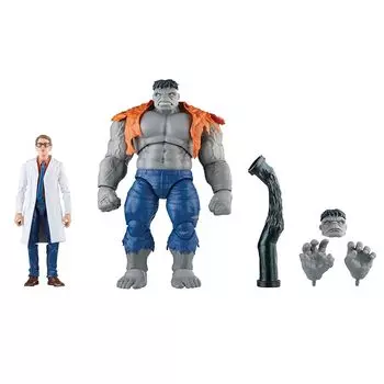 Hasbro MARVEL серия легенд Marvel Грейхалк и Брюс Баннер, Мстители 60-я годовщина 6 дюймов (15 см) размер фигурок, в комплекте 6 штук