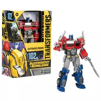 Hasbro Rise of the Beast Buzzworthy Bumblebee Studio Series 102BB Optimus Prime 16 см Фигурка Трансформеры