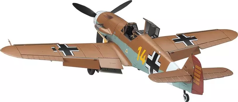 Hasegawa Luftwaffe Messerschmitt Trop Plastic Model ST31 1/32 Bf109F-4