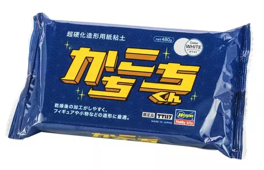 Hasegawa Try Tool Super Hardened Modeling Paper Clay Kachi Kochikun TT117
