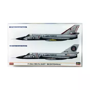 Hasegawa US Air Force Delta Dart Двухсотлетие пластиковой модели 02402 1/72 F-106A (Набор 2)