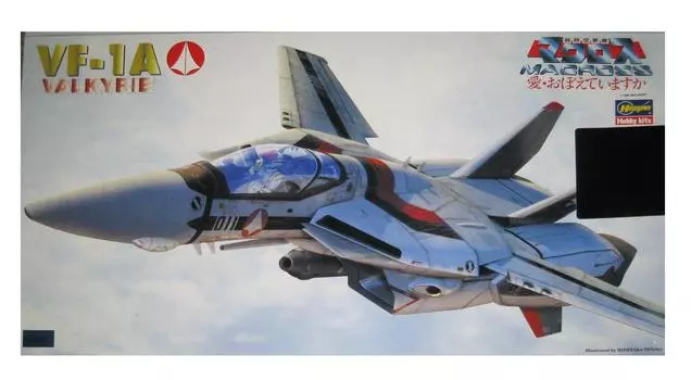 Hasegawa Valkyrie цветная прозрачная версия VF-1A 1/72