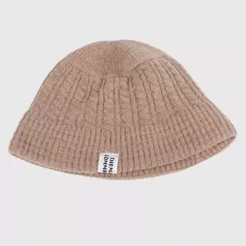 Hat Women S Versatile Warm Ear Protection Big Head Knitted Hat Yarn Hat