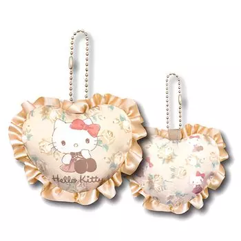 Hatayama Shoji Sanrio талисман сердце оборка Hello Kitty приблизительно x Ш10 x Г3 см 33202109 Размер В8.5