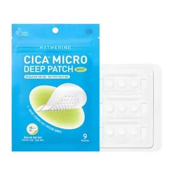 HATHERINE Cica Micro Deep Patch 9 шт. 9ea X 1PCS