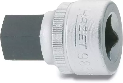 HAZET короткий шестигранник шестигранник (12,7-мм привод) 985-10