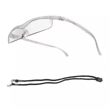Лупа Hazuki Hazuki Cool Clear Lens 10 В комплекте ремешок для подвешивания на шею В комплекте шейный крючок Подарок на день рождения 1,6x (все цвета) (1.6, Жемчуг) жемчужный