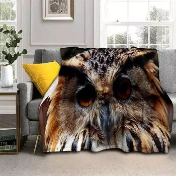 HD милое одеяло с 3D мультяшным рисунком, мягкое одеяло для дома, спальни, кровати, дивана, пикника, путешествия, офиса, покрывало для отдыха, детское одеяло 30x40in