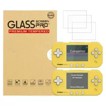 HD Tempered Glass Screen Protector Anti-Fingerprint Tempered Glass Film Screen Protective Film for Trimui Smart Game Accessories