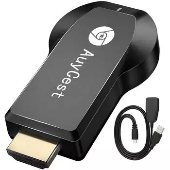 HDMI Mirrorcast Genuine 2024 Не нужно переключать режимы Беспроводной адаптер-преобразователь HDMI Простое подключение Зеркалирование Подключение к Android TV Зеркалирование вашего