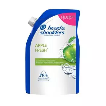 HEAD & SHOULDERS Apple Fresh Сменный шампунь против перхоти, 380 мл. 380 ml.