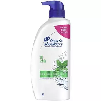 Head & Shoulders Охлаждающий шампунь для кожи головы с ментолом и зудом 850 мл (Выберите 1) Shampoo 850 Cool Menthol