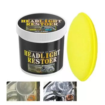 Headlight Restorer 140ml Car Headlights Cleaner And Restoration Car Headlight Repair Fluid Automotive Headlight Restoration Use CHINA