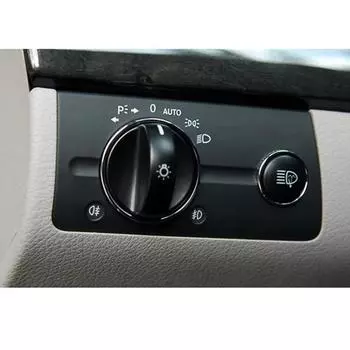 HeadlightSwitchCover Switch Panel Cover Auto Parts Black Car Accessories Front Left Replacement Sturdy Practical For Mercedes CHINA
