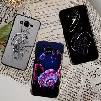 Чехол для телефона с изображением компакт-диска с наушниками для Samsung Galaxy A51 A50 A71 A21s A31 A41 A10 A20 A70 A30 A22 A02s A13 A53 5G SamsungA735G