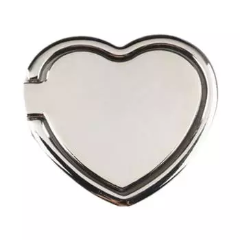 Heart Pattern Mobile Phone Holder Universal Smartphone Holder Stand For IPhone Phone Accessorie Y0J8 black-1pcs
