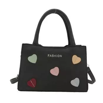 Heart Pattern Shaped Single Shoulder Crossbody Bag Handbag Women Fashion Gift