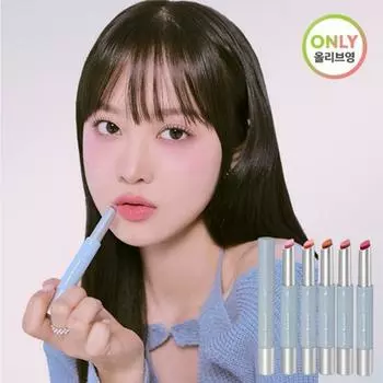 Heart Percent Dote On Mood Dewy Тающая губная помада 1,5 г, 6 цветов #01 Dewy Glow