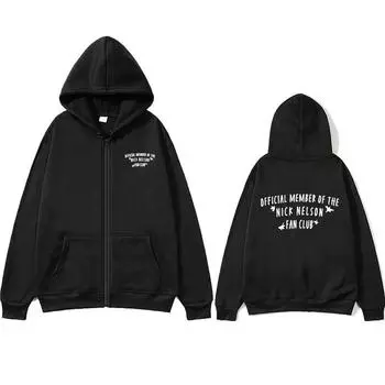 Heartstopper Женская толстовка с капюшоном на молнии с карманом и длинным рукавом Oversize Heartstopper с принтом Женская толстовка Heartstopper Толстовки на молнии с буквенным принтом с капюшоном S
