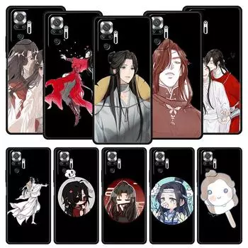 Heaven Officials Blessing TGCF Phone Case For Xiaomi Redmi Note 12 11 10 Pro 9S 9 8 7 9T 8T 9C 9A 8A 12 11T 5G K50 Gaming Cover Redmi Note 8