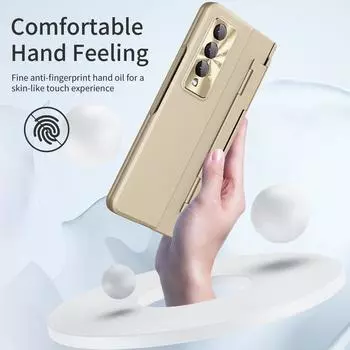 Сверхмощный складной чехол на весь корпус для Samsung Galaxy Z Fold 4 Fold4 Fold3 Fold 3 Zfold4, чехлы из пленки из закаленного стекла for Samsung Z Fold 4