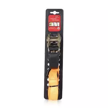 Heavy Duty Ratchet Straps Suitable For Secure Cargo Fastening And Easy Operation Camping Gear Outdoor Home Applications 1PC