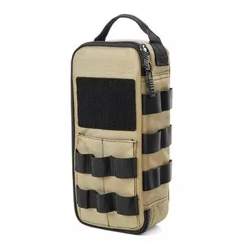 Heavy Duty Small Tool Bag Pouch Portable Utility Organizer Case with Handle for Motorcycle Road Bike Electrician