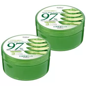 Heidi Dorf Aloe Soothing Gel 300 мл x 2 шт. Набор Aloe Gel Body Gel 97%