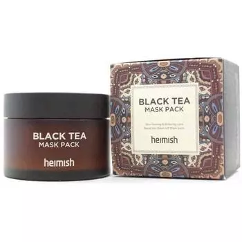 heimish 110ml Black Tea Mask Pack + RANDOM GIFT