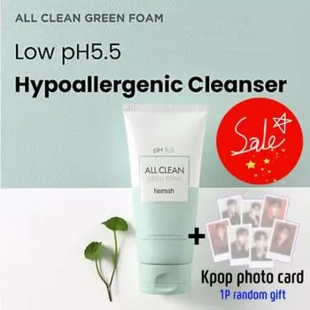 [heimish] pH 5.5 All Clean Green Foam 150 мл