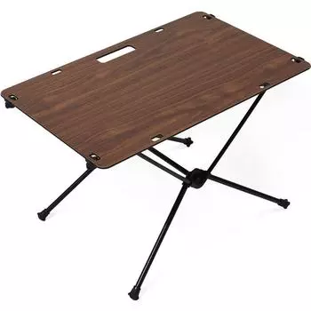 Helinox Deco Beach Table One Столешница из цельного дерева Классический грецкий орех 19750019917000 Дом, и Ш43Г11В13см