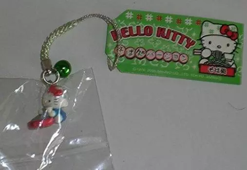 HELLO KITTY Hello Kitty Shinshu Limited Soba Restaurant Version Netsuke Strap Sanrio Sanrio