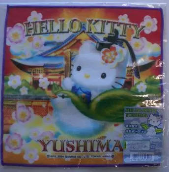 Hello Kitty Petit Towel Tokyo Limited Yushima Version Kitty Towel Sanrio
