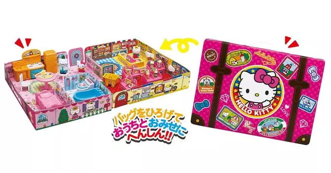 Hello Kitty распространяет Hello house и выходите! Китти