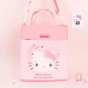 Hello Kitty Сумка для обуви Symphony, съемная сумка через плечо Sanrio, школьная сумка, популярный персонаж в Корее