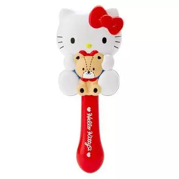 Hello Kitty three-dimensional hair brush, mixed colors, 1 piece, a popular character in Korea