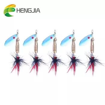 HENGJIA 5,9 г/6,5 см блесна для рыбалки, приманка для форели, щуки и окуня 1pc