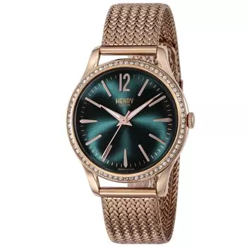 [Henry London] Watch STRATFORD HL34-SM-0204-O Women s Pink Gold [Item]