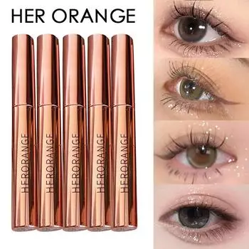 HER ORANGE Сверкающие прозрачные тени для век Ice Diamond Sleeper Stick Перламутровые кремовые тени для век 01