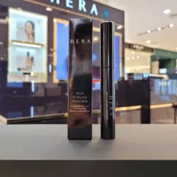 Hera Rich Подкручивающая тушь для ресниц 6 г чёрный
