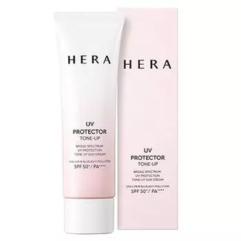 Hera UV Protector Tone-Up Sun Cream SPF50+ PA++++, 50мл, 1 шт. 1 PCS