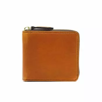 Herbie round short wallet bifold wallet SO660G [Slow] CAMEL/24
