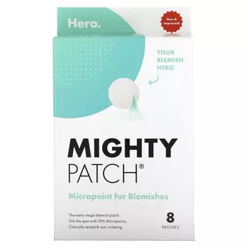 Hero Cosmetics, Mighty Patch, Acne Micropoint, 8 patches