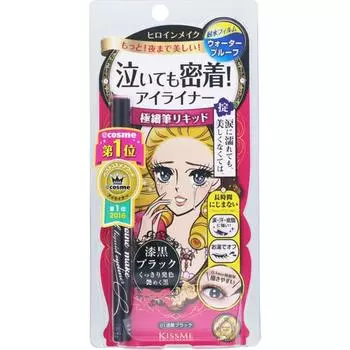 Heroine Make Smooth жидкая подводка для глаз Super Keep 01 Jet Black 0,4 мл