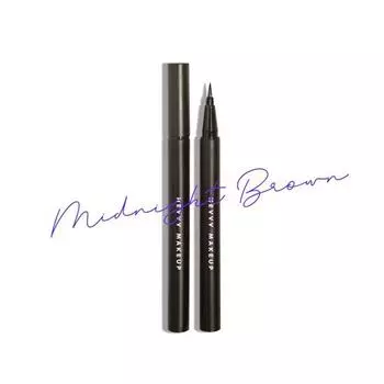 HEVVY MAKEUP Two Die for Brown Pen Liner 0,6 г Midnight Brown